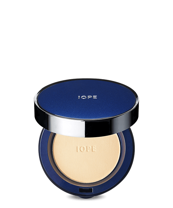 IOPE MAKEUP PERFECT SKIN TWIN PACT SPF 32 PA+++
 21 LIGHT BEIGE - skin blemish coverage, skin texture correction