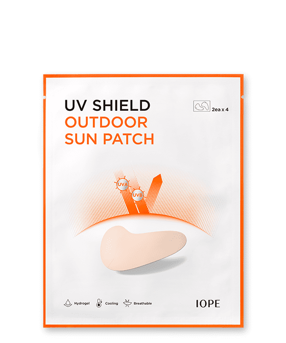 IOPE SKINCARE UV Shield Outdoor Sun Patch  
93.5% of UVA and 98.9% of UVB - UV protection patch for gold, Long-lasting sun protection patch