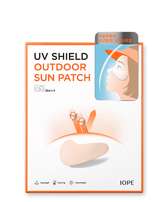 UV Shield Outdoor Sun Patch <br>
93.5% of UVA and 98.9% of UVB