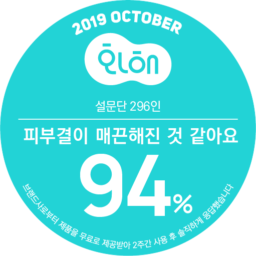 화해 화장품 설문회 '화화설' 설문 결과 피부결이 매끈해진 것 같아요 94%