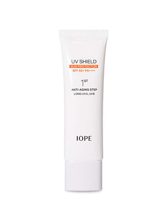 아이오페 스킨케어 UV 쉴드 선 프로텍터 SPF 50+ PA++++ 1 - 밀착방어, 안티에이징데이크림