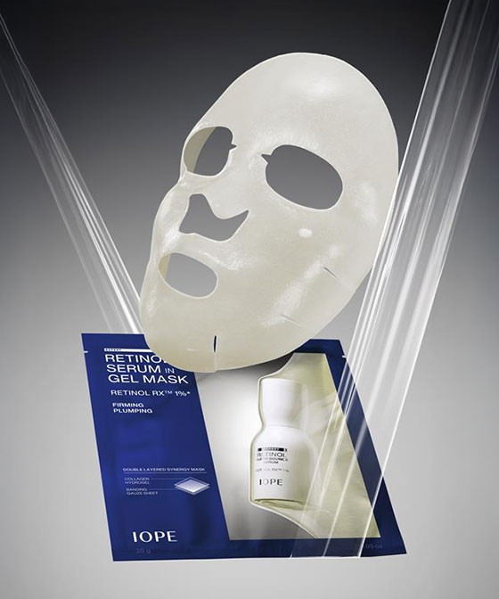 아이오페 스킨케어 레티놀 세럼 인 겔 마스크 3 - 레티놀세럼한병을담다, 고함량레티놀