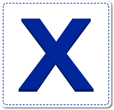 X 선택 하기