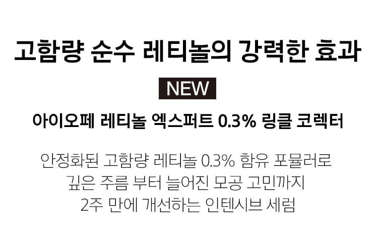 Powerful effects of high-content pure retinol