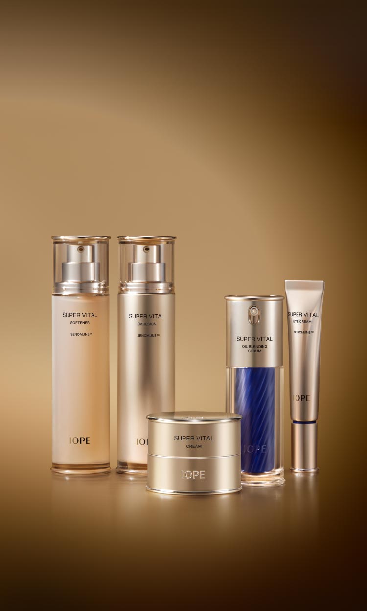 아이오페 슈퍼바이탈 에센셜 제품 라인