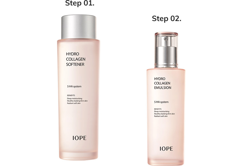 Step 01. 하이드로 콜라겐 에멀전, Step 02. 하이드로 콜라겐 에멀젼