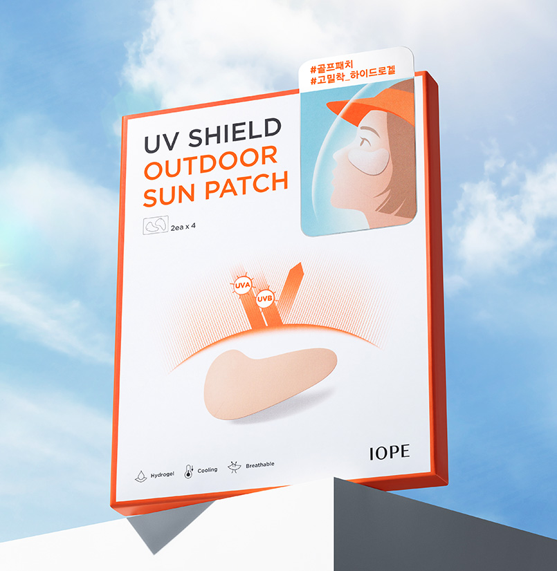 UV SHIELD OUTDOOR SUN PATCH #골프패치#고밀착_하이드로겔